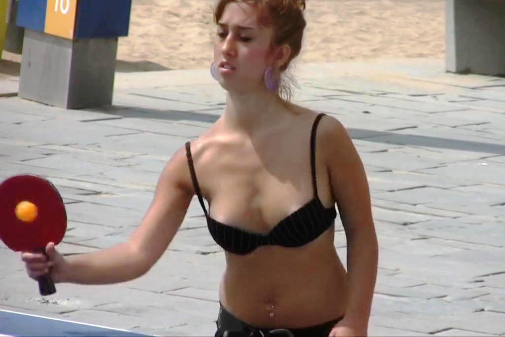 Bikini Oop Nip Slip At Beach - Downblouse Videos, Nipple Slip, Oops, Free Candid Voyeur Tube